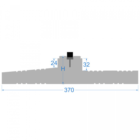 Ciepły parapet dwustronny STYROPIAN TERMO KBE 76 AD/MD Ciepły parapet dwustronny STYROPIAN TERMO KBE 76 AD/MD
