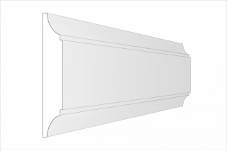 Bonia elewacyjna powlekana B22PC boniowanie listwa gzymsy