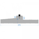 Ciepły parapet dwustronny XPS TERMO ALUPROF MB-79N Si