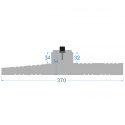 Ciepły parapet dwustronny XPS TERMO ALUPROF MB-79N Si