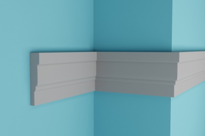 Listwa ozdobna ścienna F13 25x115mm sztukateria