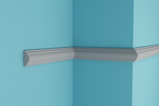 Listwa ozdobna ścienna F10 20x45mm sztukateria
