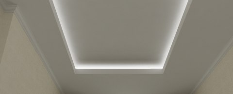 Listwa oświetleniowa LED Gzyms oświetleniowy LS29B Listwa oświetleniowa LED Gzyms oświetleniowy LS29B