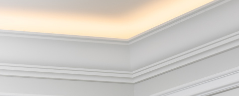 Listwa oświetleniowa LED Gzyms oświetleniowy LS4D Listwa oświetleniowa LED Gzyms oświetleniowy LS4D