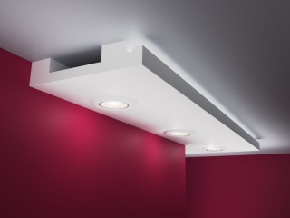 Sufit Podwieszany LED Gzyms Halogenowy LH1F