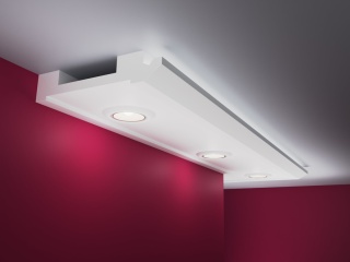 Sufit Podwieszany LED Gzyms Halogenowy LH4H