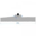 Ciepły parapet dwustronny XPS TERMO Impact 80