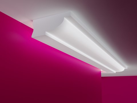 Listwa oświetleniowa LED Gzyms oświetleniowy LS38B Listwa oświetleniowa LED Gzyms oświetleniowy LS38B