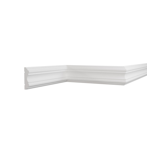 Listwa ozdobna naścienna FB11 20x80mm biała XPS Listwa ozdobna naścienna FB11 20x80mm biała XPS