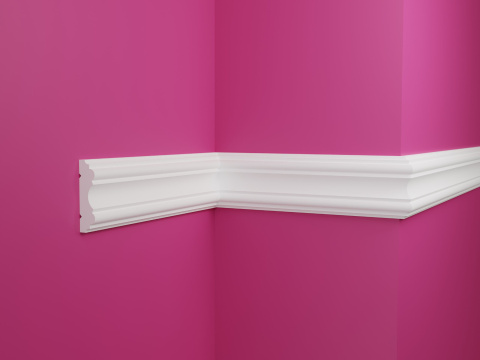 Listwa ozdobna naścienna FB11 20x80mm biała XPS Listwa ozdobna naścienna FB11 20x80mm biała XPS