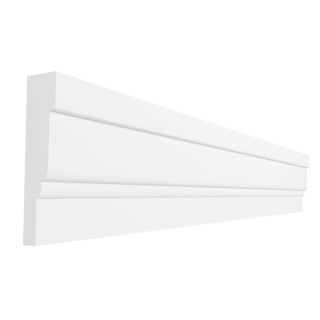 Listwa ozdobna naścienna FB13 25x115mm biała XPS