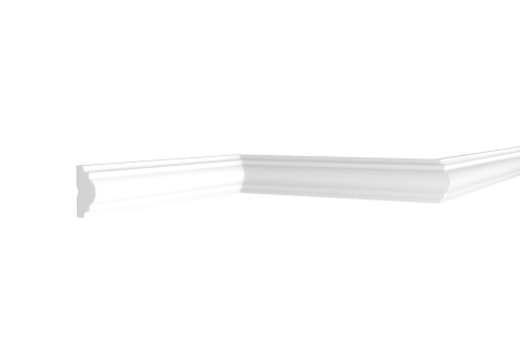 Listwa ozdobna naścienna FB10 20x45mm biała XPS Listwa ozdobna naścienna FB10 20x45mm biała XPS