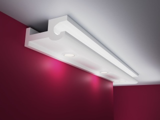 Sufit Podwieszany LED Gzyms Halogenowy LH11A