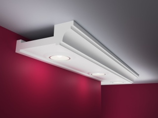Sufit Podwieszany LED Gzyms Halogenowy LH16A