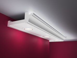 Sufit Podwieszany LED Gzyms Halogenowy LH17A