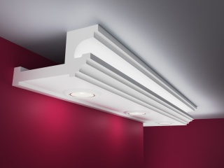 Sufit Podwieszany LED Gzyms Halogenowy LH18A