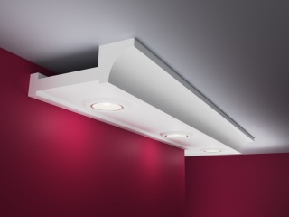 Sufit Podwieszany LED Gzyms Halogenowy LH21A