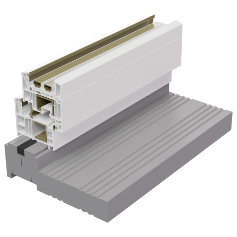 Ciepły parapet wewnętrzny XPS TERMO ALUPLAST Energeto 8000