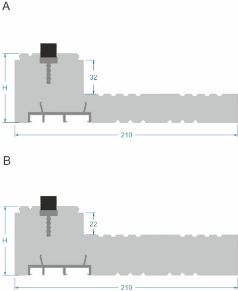 Ciepły parapet wewnętrzny XPS TERMO SALAMANDER 3D Ciepły parapet wewnętrzny XPS TERMO SALAMANDER 3D