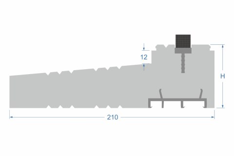 Ciepły parapet zewnętrzny XPS TERMO KRISPOL FEN 82 Ciepły parapet zewnętrzny XPS TERMO KRISPOL FEN 82