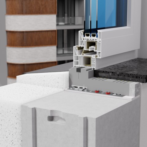 Ciepły parapet wewnętrzny XPS TERMO REHAU Brillant – Design Ciepły parapet wewnętrzny XPS TERMO REHAU Brillant – Design