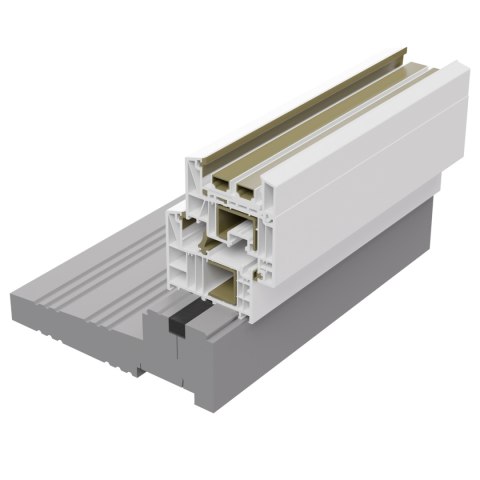 Ciepły parapet zewnętrzny XPS TERMO BUDVAR T-Passive Classic