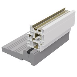 Ciepły parapet zewnętrzny XPS TERMO BUDVAR T-Passive Slim