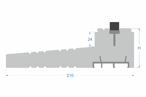 Ciepły parapet zewnętrzny XPS TERMO DECCO 83 Ciepły parapet zewnętrzny XPS TERMO DECCO 83