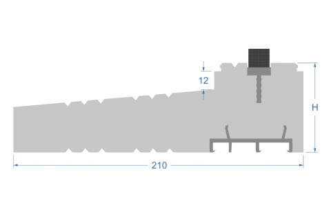 Ciepły parapet zewnętrzny XPS TERMO DECCO 83 Ciepły parapet zewnętrzny XPS TERMO DECCO 83