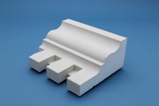 GZYMS G7ZPA/120x250x2000 STYROPIANOWY POWLEKANY