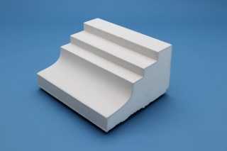 GZYMS G10PA/120x250x1500 STYROPIANOWY POWLEKANY