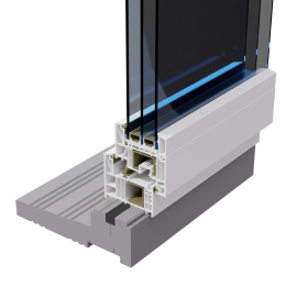 Ciepły parapet zewnętrzny XPS TERMO ALUPROF MB-79N SI