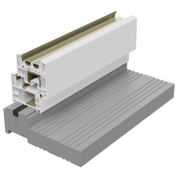 Ciepły parapet wewnętrzny XPS TERMO SALAMANDER 3D