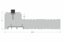 Ciepły parapet wewnętrzny XPS TERMO SALAMANDER 3D