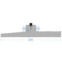 Ciepły parapet dwustronny XPS TERMO ALUPROF MB-79N Si