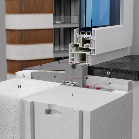 Ciepły parapet zewnętrzny XPS TERMO SONAROL Clasictherm Ciepły parapet zewnętrzny XPS TERMO SONAROL Clasictherm