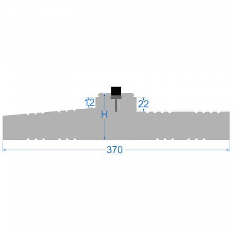 Ciepły parapet dwustronny XPS TERMO VEKA 70 Ciepły parapet dwustronny XPS TERMO VEKA 70