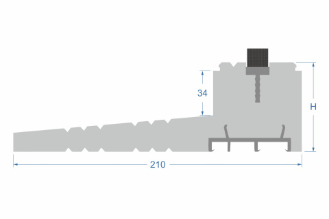 Ciepły parapet zewnętrzny XPS TERMO VEKA 70 Ciepły parapet zewnętrzny XPS TERMO VEKA 70
