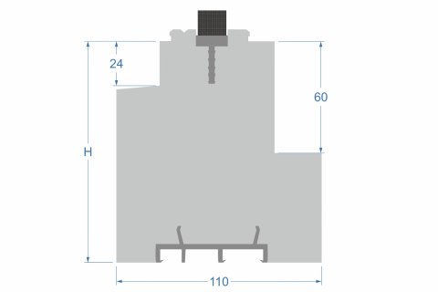 Podwalina termiczna XPS BELKA do ciepłego montażu okien BALKONOWYCH, WITRYN, DRZWI 240mm Podwalina termiczna XPS BELKA do ciepłego montażu okien BALKONOWYCH, WITRYN, DRZWI 240mm