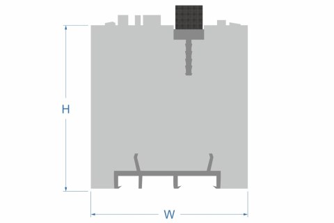 Podwalina termiczna XPS BELKA do ciepłego montażu okien BALKONOWYCH, WITRYN, DRZWI 90mm Podwalina termiczna XPS BELKA do ciepłego montażu okien BALKONOWYCH, WITRYN, DRZWI 90mm