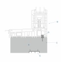 Podwalina termiczna XPS BELKA pod drzwi tarasowe, SYSTEM PRZESUWNY HST, SLIDE szerokość 181-210mm, wysokość 50mm