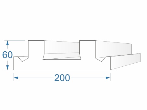 Sufit Podwieszany LED Gzyms Halogenowy LH2A