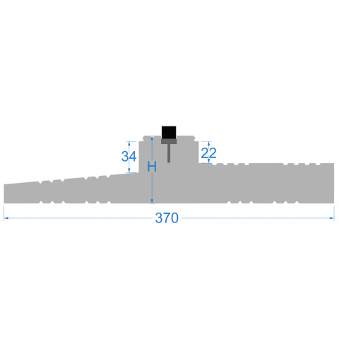 Ciepły parapet dwustronny XPS TERMO KBE 88 Ciepły parapet dwustronny XPS TERMO KBE 88