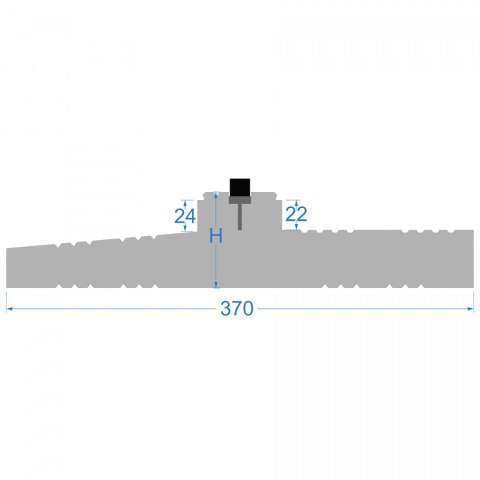 Ciepły parapet dwustronny XPS TERMO REHAU Euro-Design 70 Ciepły parapet dwustronny XPS TERMO REHAU Euro-Design 70