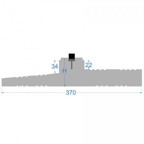 Ciepły parapet dwustronny XPS TERMO TROCAL 88 Ciepły parapet dwustronny XPS TERMO TROCAL 88