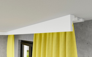 Listwa karniszowa, osłona karnisza LK1D XPS 2mb